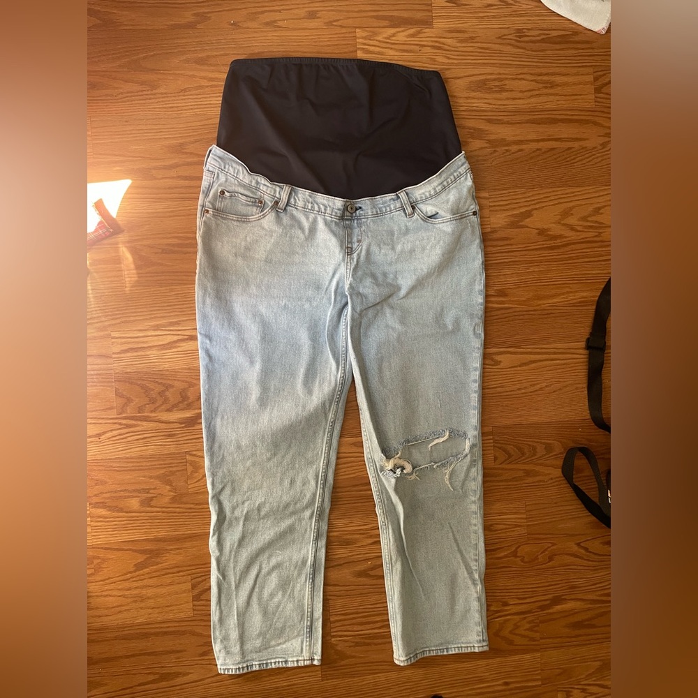 Maternity 90s Straight Jean
